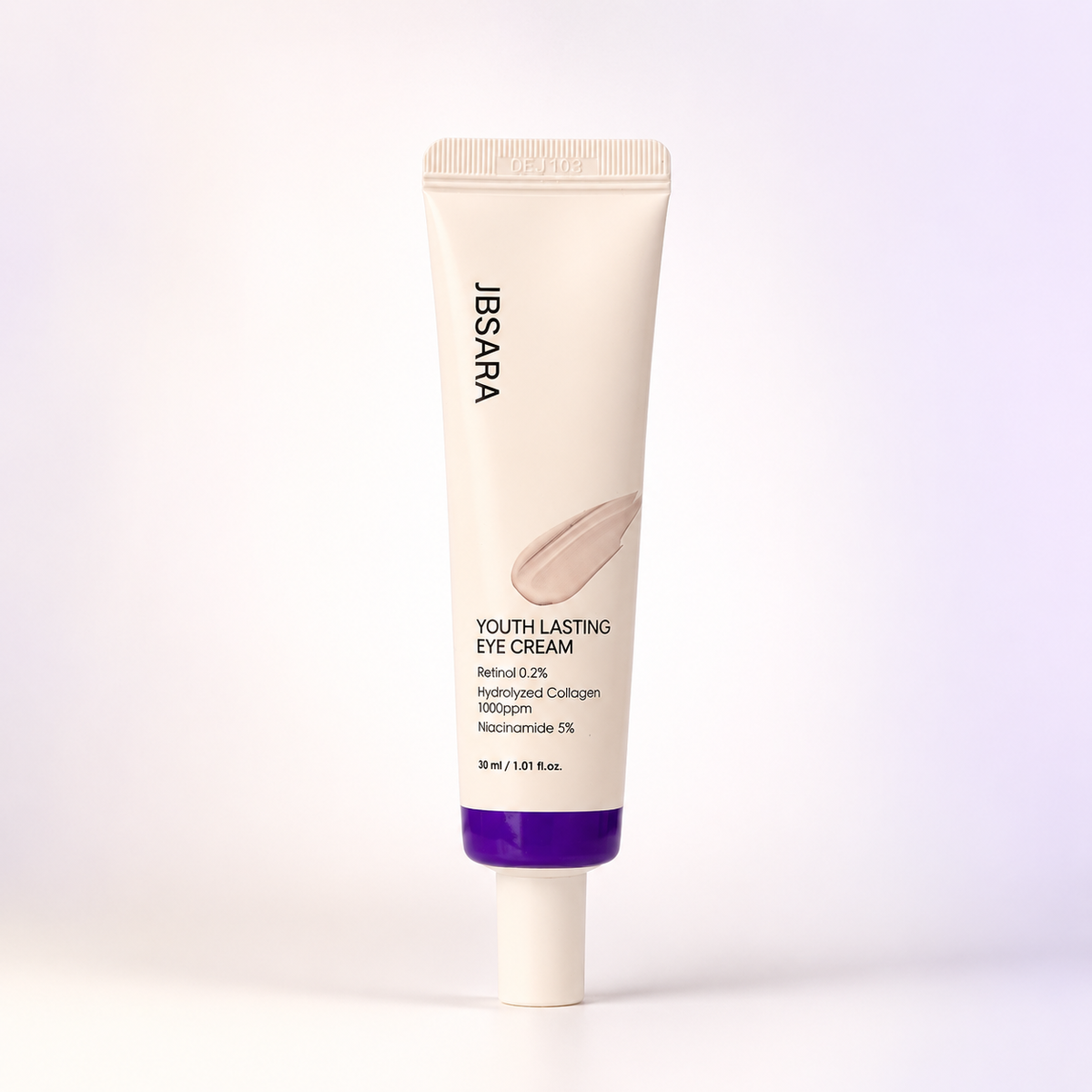 Youth Lasting Korean Eye Cream – Retinol, Niacinamide + Hydrolyzed Collagen for a Smoother, Brighter-Looking Eye Area, 30 mL